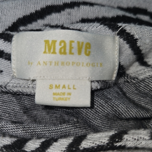 Maeve Anthropologie Zebra Animal Print Sweater In Small - Picture 6 of 8